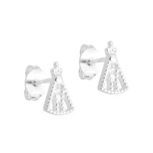 Brinco Religioso Nossa Senhora em Prata 925